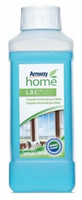 Amway Loc Limpiador Concentrado Para Vidrios Biodegradable