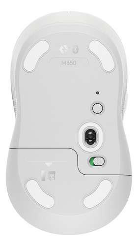 Mouse Inalámbrico Logitech Signature M650 Medium Blanco