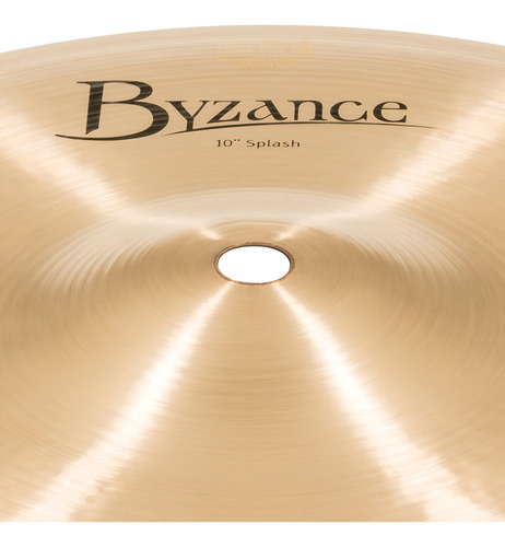 Meinl B-10s Platillo Splash 10 Pulgadas Byzance Para Batería Color Dorado