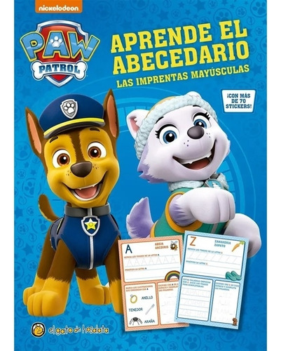 * Paw Patrol * Aprende El Abecedario Actividades