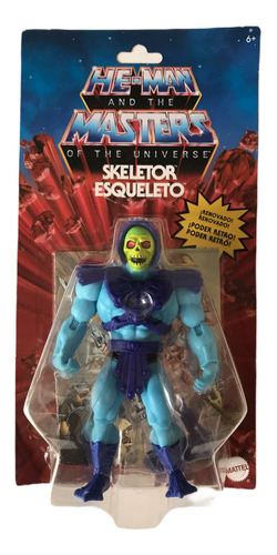 Skeletor Motu Origins Retro He-man Amos Del Universo Sere 1