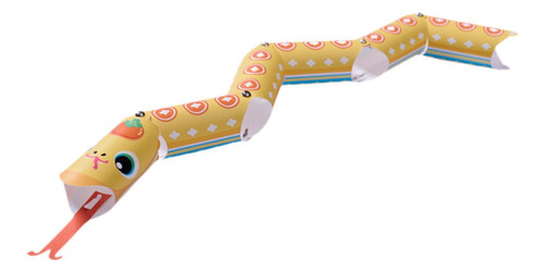 Kit De Manualidades Con Cadena De Papel Con Forma Amarillo