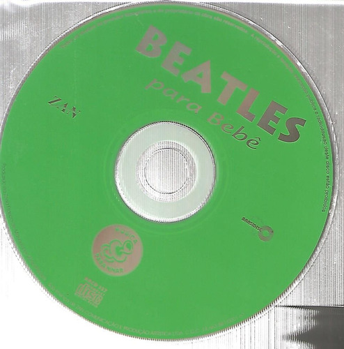 Cd - Beatles Para Bebê - Música Para Ninar (Usado)