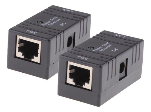 2x Módulo Adaptador De Divisor De Inyector Rj-45 Poe Pasivo