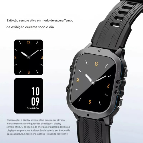 Reloj Inteligente Impermeable Lemfo C26 Con Llamada Bluetooth