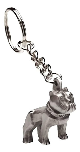 Llavero Mack Bulldog Hood Ornament  Plata