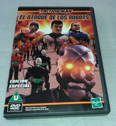 Action Man El Ataque De Los Robots  Pelicula Dvd