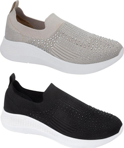 Tenis Cómodos Dama Shosh Confort 1222161 Kit 2 Pares Mujer