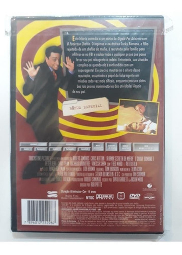 A Arma Secreta Da Máfia - DVD - Chris Kattan - Vinessa Shaw