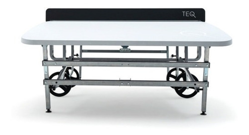 Imagen 3 de 4 de Mesa De Teqball Futbol Tenis Ligera Plegable 76x170x180 Cm