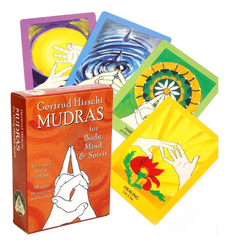 Fortalece Tu Flujo De Energía Cartas Mudras Yoga 68 Unidades