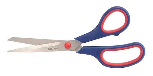 Tijera Oficina 21cm Reforzada Acero Inoxidab Workpro W015002
