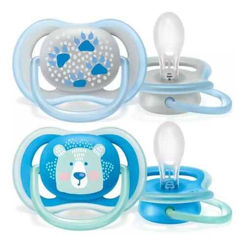 Chupete Philips Avent Ultra Air Scf085/03 6-18m X2 Unidades