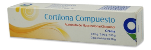 Cortilona Compuesta 30gr Fluocinolona Clioquinol