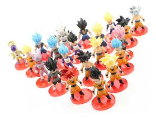 Nuevo Set Figuras Dragon Ball Goku Vegeta Trunks Juguetes