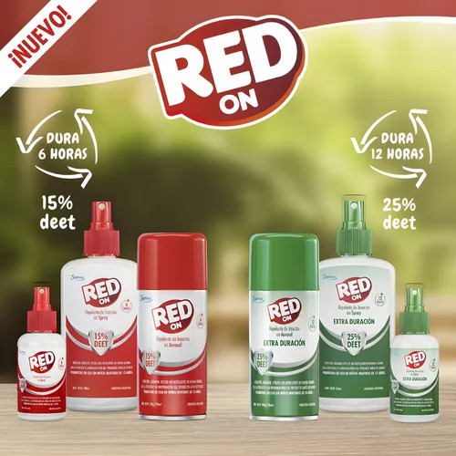 Repelente Para Mosquitos En Spray Aroma Citronela Red On