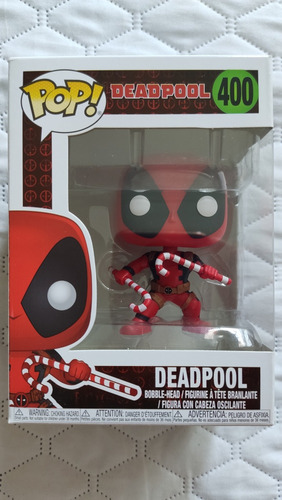 Figura Funko Pop! Deadpool Marvel Holliday #400 Navidad 