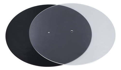 Record Platter Slipmat, 2 Unidades, Tocadiscos, Acrílico, 12