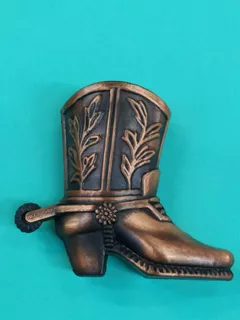 Gauchos Botas Texanas Vaquero Campo Espuelas Colección Metal