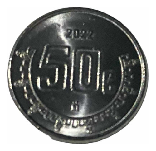 Moneda De 50 Centavos Mexicanos Serie 2009