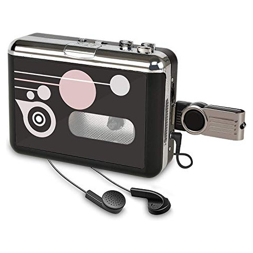 Reproductor De Cassettes, Grabador Convertidor Portáti...