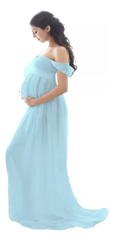 Vestido De Embarazada Para Sesión Fotográfica .