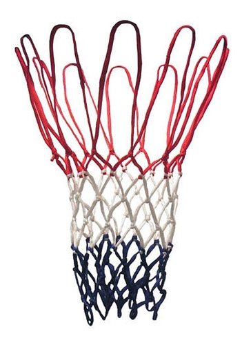 Red Para Aro De Basquet Tricolor Nylon Aro N5 N7 Recreativo 