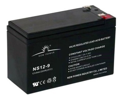 Batería De Gel De 12v Y 9ah - Repuesto De Ups