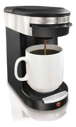 Cafetera empotrable portátil Hamilton Beach 49970 49970 automática negra café molido 110V