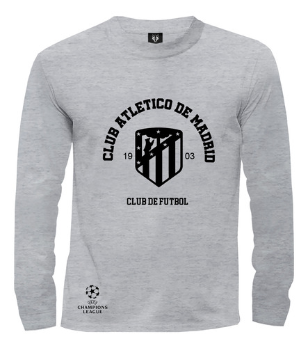 Camiseta Camibuzo Europa  Futbol Atlético De Madrid Black