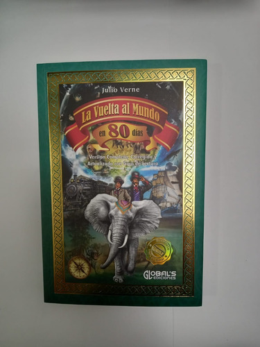 Libro Fisico La Vuelta En Mundo En 80 Dias.  Julio Verne