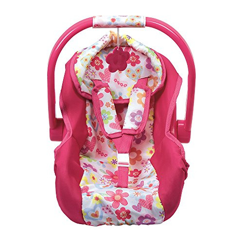 Adora Stylish Baby Doll Car Seat With Sturdy Handle And Remo