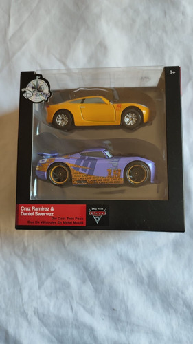 Disney Pixar Cars Cruz Ramirez&daniel Swervez Die Cast Twin!