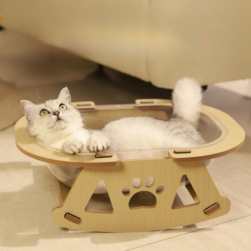 Space Capsule Cat House Condo Centro De Actividades Fácil