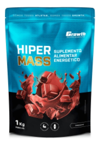 Hiper Mass 1kg Sabor Chocolate - Growth Supplements