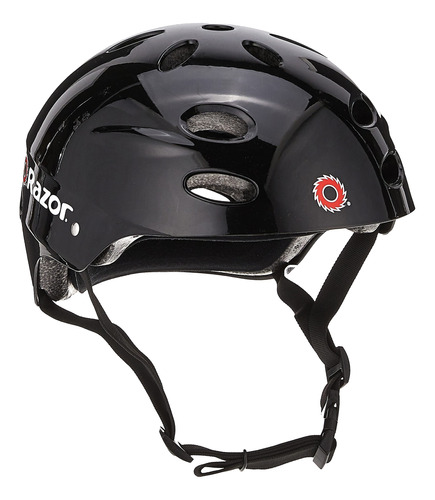 Razor V-17 Juvenil Multi-sport Casco, Gloss Black