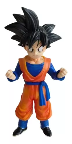 Boneco Estátua Goku Criança Dragon Ball Z 18cm C/ Base