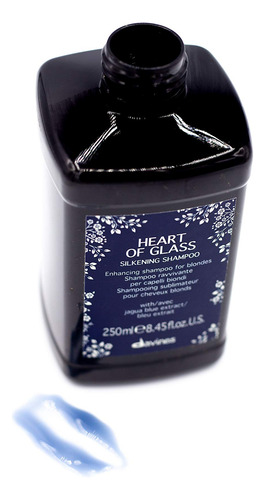 Shampoo Davines Heart Of Glass Silkening Para Cuidados Com L