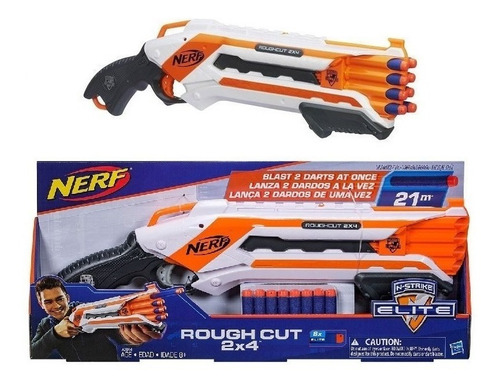 Nerf Elite N-strike Rough Cut Pistola A3844 Hasbro Edu