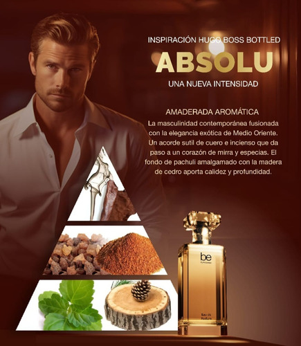 Biogree Boss Bottled Absolu Eau De Parfum Hombre 60ml