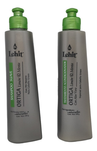 Shampoo Y Tratamiento De Ortiga Limón Me - g a $176