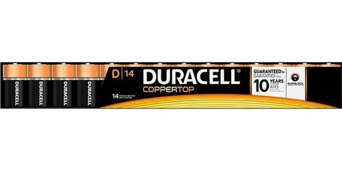 Pilas Baterias Duracell Tipo D Alcalinas Coppertop Duralock