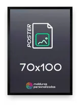 Comprar Moldura Quadro 100x70 Cm Arte Para Pôster Arte Painel Petg