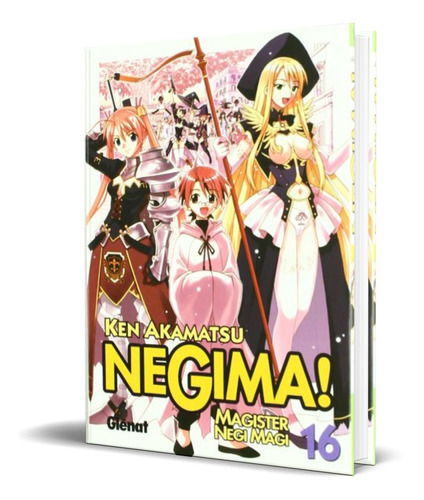 Negima! Magister Negi Magi Vol.16, De Ken Akamatsu. Editorial Glenat España, Tapa Blanda En Español, 2008
