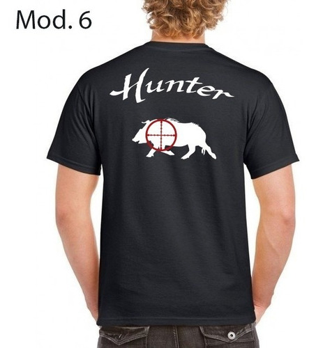 Imagen 6 de 10 de Remera Jabali Caza Pesca Algodon Ear Outdoor