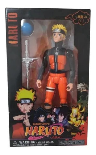 Naruto Muñeco Articulado Articulado 30 Cm Alternativo