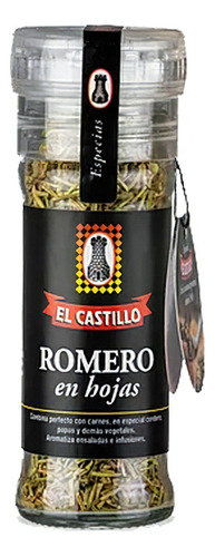 Molinillo Romero En Hojas Especias El Castillo 20 Gr