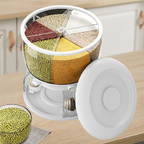 Contenedor Para Almacenar Arroz Y Granos, Dispensador De
