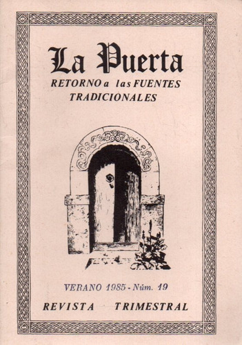 La Puerta 1985 Numero 19