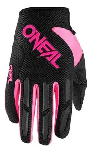 Guantes De Moto Oneal Element Rosado Color Rosa Chicle Talla M